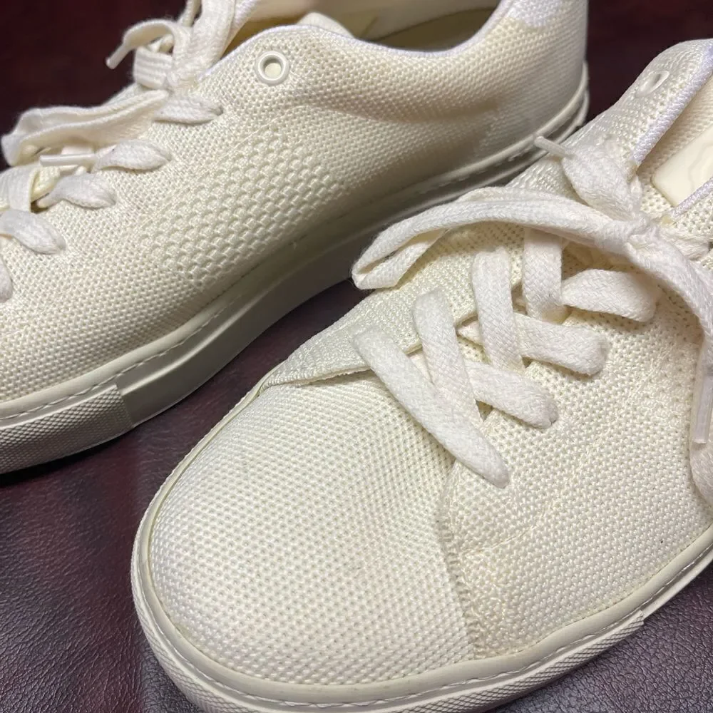 GREATS royal knit sneakers off white size 10‎
